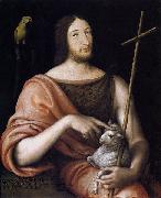 Portrait of Francois I as St John the Baptist Jean Clouet